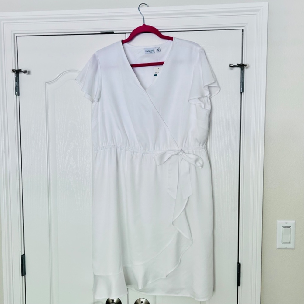 Kim Rogers White Dress, Size PXXL, NWT